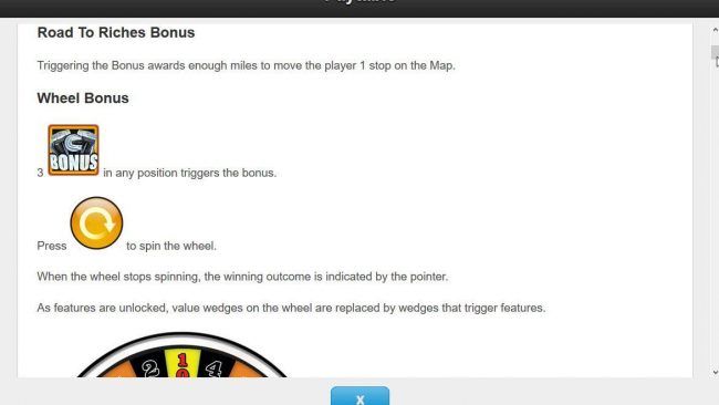 Wheel Bonus Rules