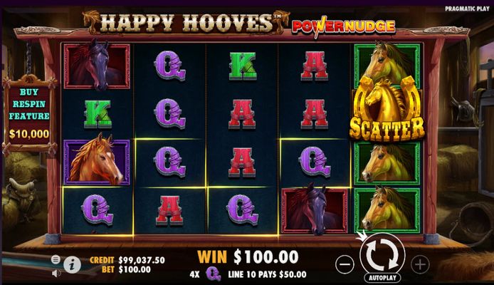 Happy Hooves :: A four of a kind win