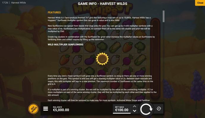 Harvest Wilds :: Wild Symbol