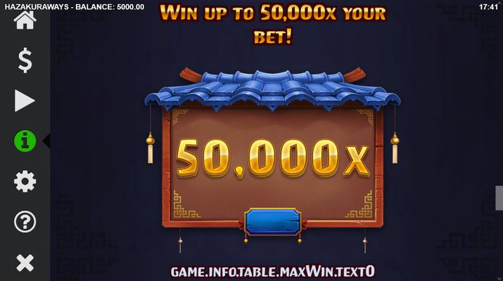 Win up to 50,000x