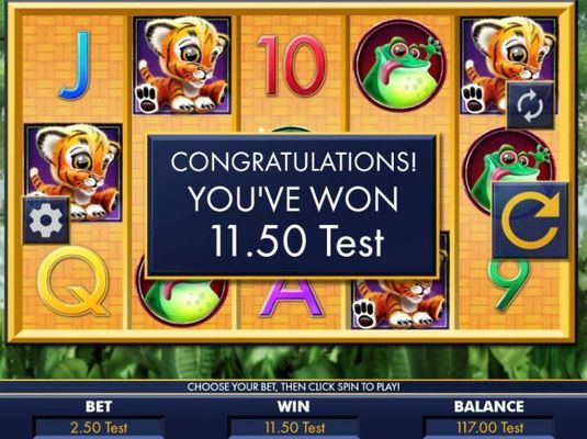 Free Spins feature pays out a total of 11.50