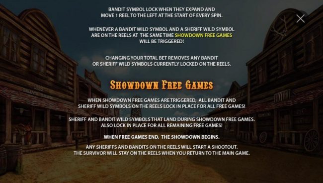 Showdown Free Games Rules