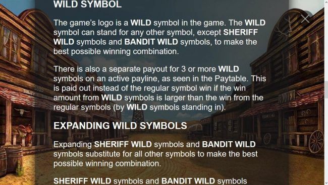 Wild Symbols Rules