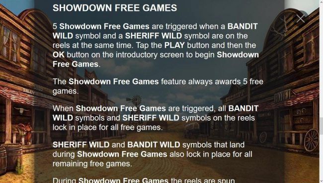 Showdown Free Games Rules