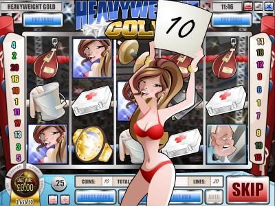 10 free spins awarded