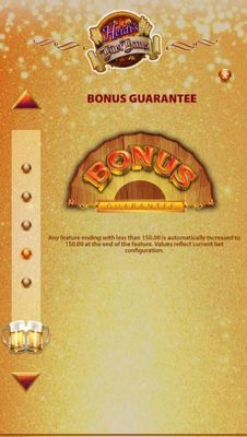 Bonus Guarantee Rules
