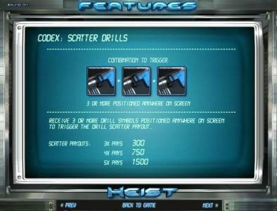 scatter drills rules