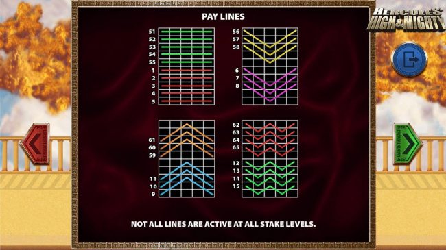 Payline Diagrams set 1