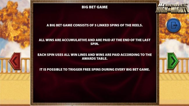 Big Bet Game Rules