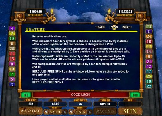 Free Spins Rules