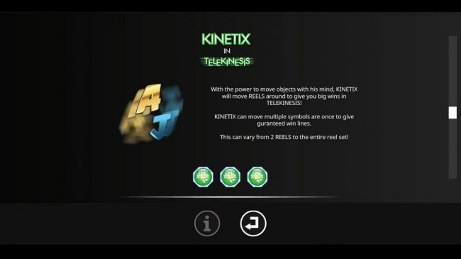 Kinetix in Telekinesis Game Rules.