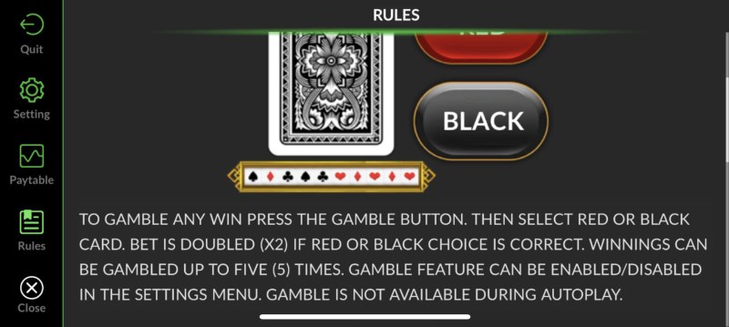 Gamble Feature