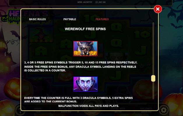 Werewolf Free Spins