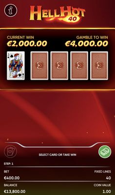 Red or Black Gamble Feature