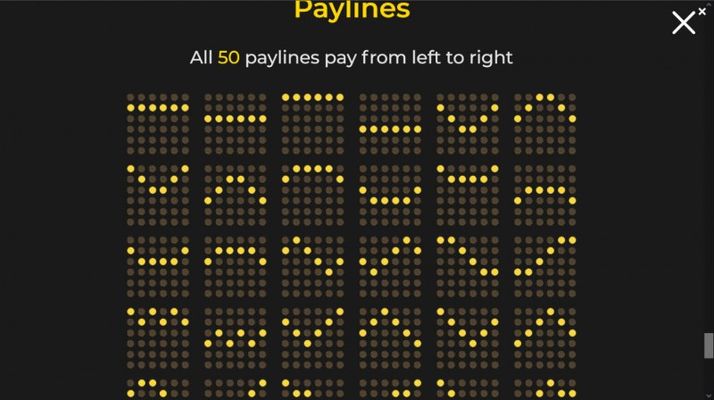 Paylines 1-25