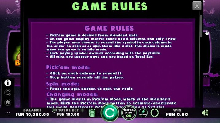 General Game Rules