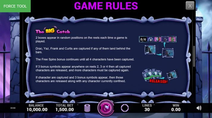Bonus Game Rules