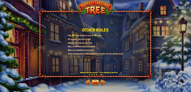 Happiest Christmas Tree :: General Game Rules