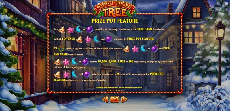 Happiest Christmas Tree :: Free Spin Feature Rules