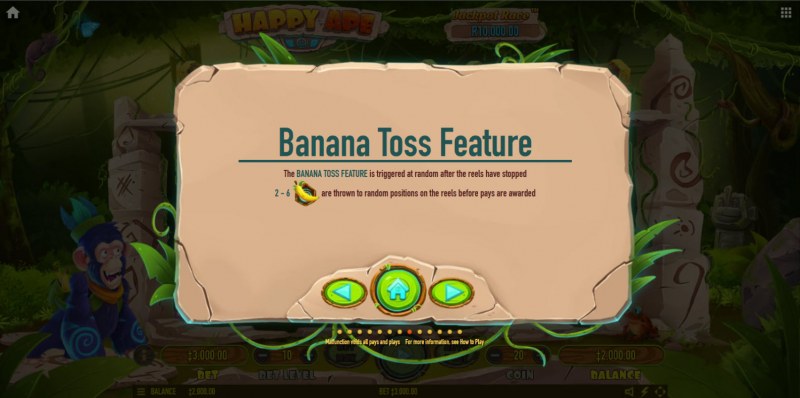 Banana Toss Feature