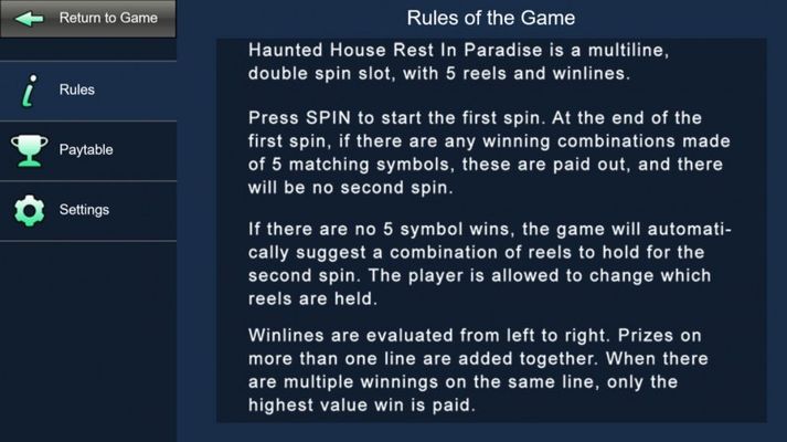 General Game Rules