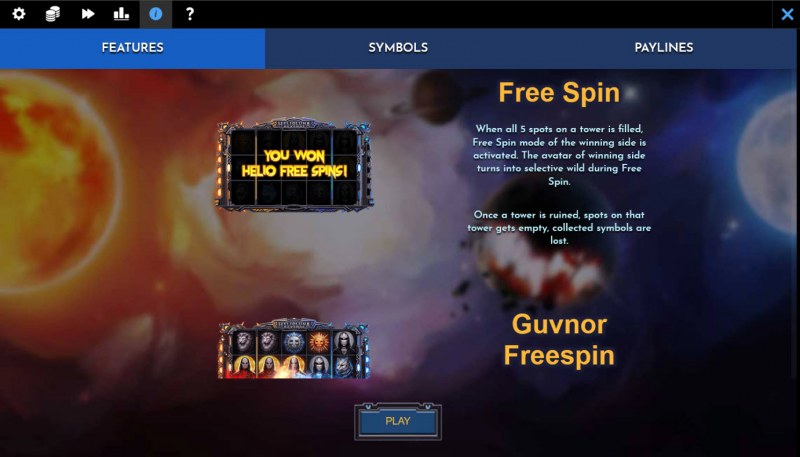 Free Spin Feature Rules