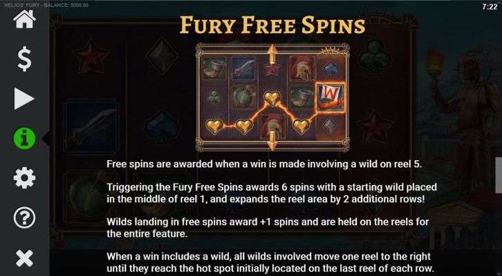 Free Spin Feature Rules