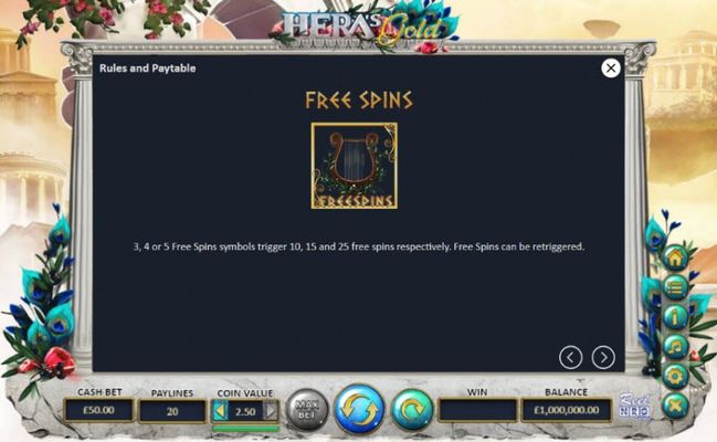 Free Spins Rules