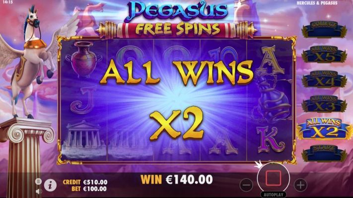 Hercules & Pegasus :: All Wins X2