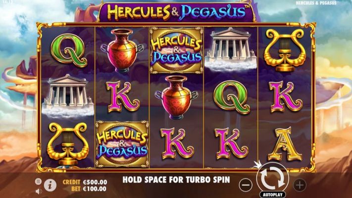 Hercules & Pegasus :: Main Game Board
