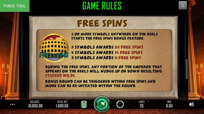 Free Spins Rules