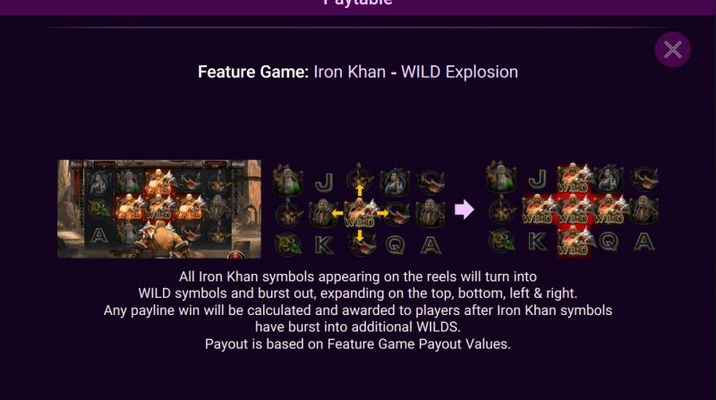 Iron Khan Wild Explosion  Feature Rules