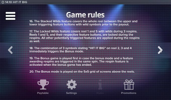 General Game Rules