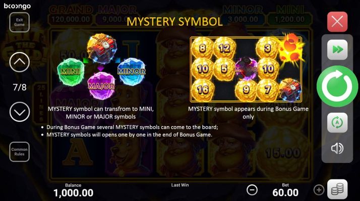 Hit the Gold! Hold and Win :: Mystery Symbol