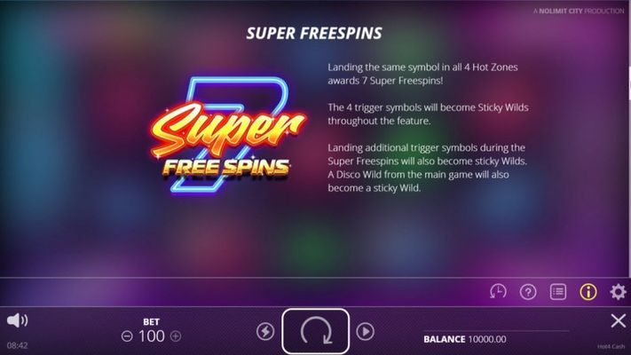 Hot 4 Cash :: Super Free Spins