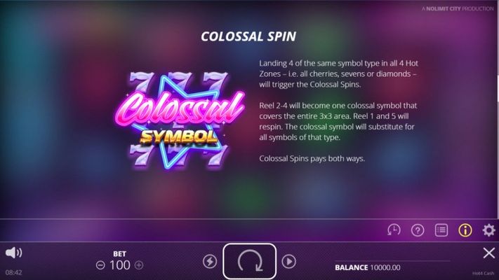 Colossal Spin