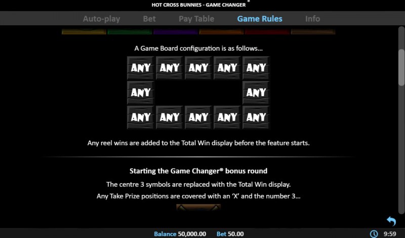 Hot Cross Bunnies Game Changer :: Feature Rules