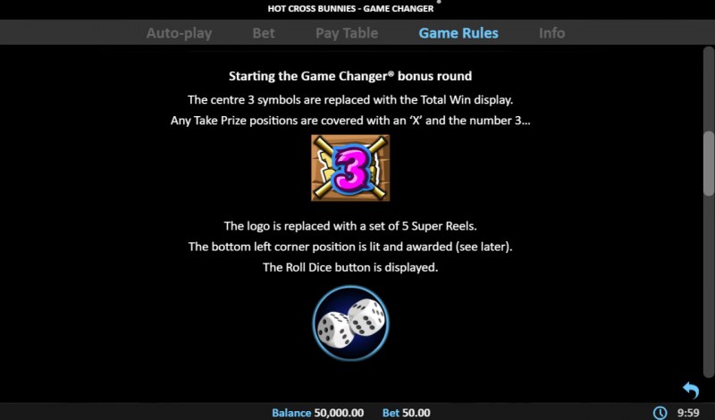 Hot Cross Bunnies Game Changer :: Bonus Game Rules