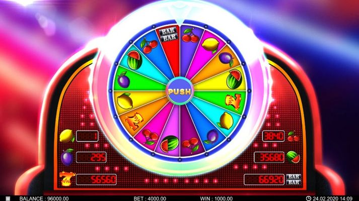 Hot Fortune Wheel 80 :: Bonus Wheel Game Board