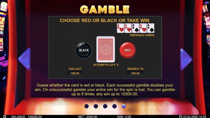 Gamble Feature Rules