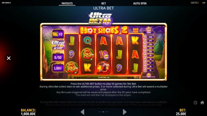 Ultra Bet Feature