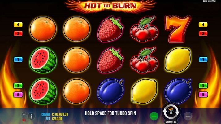 Play slots at Rose Slots: Rose Slots featuring the Video Slots Hot to Burn with a maximum payout of $250,000