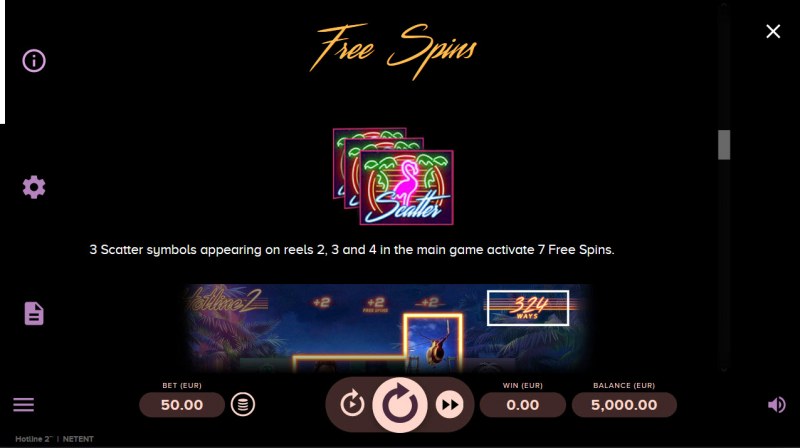 Free Spin Feature Rules