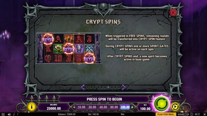 Crypt Spins