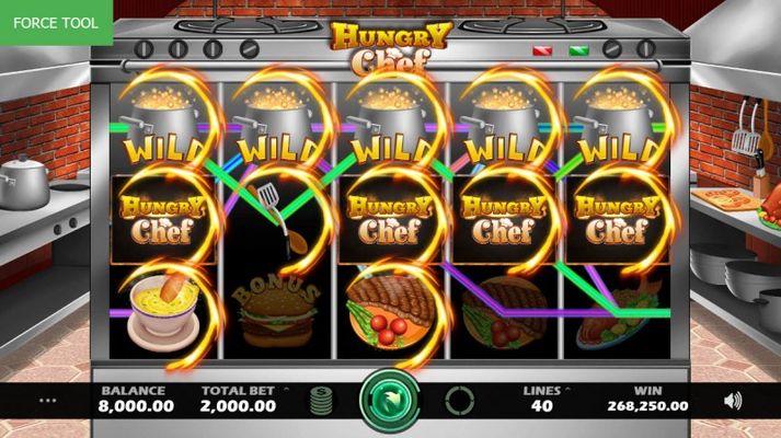 Multiple winning paylines