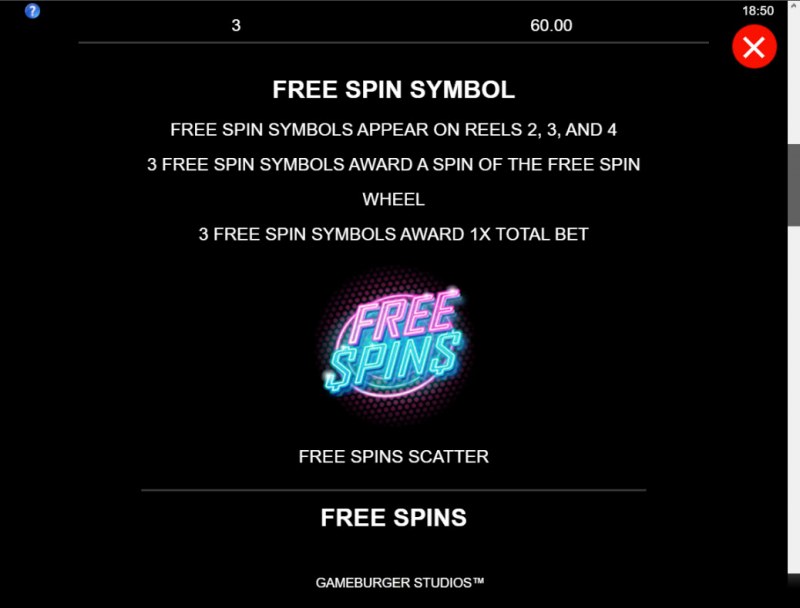 Free Spin Feature Rules