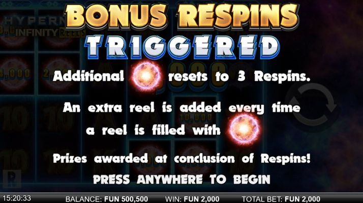 Bonus Respins