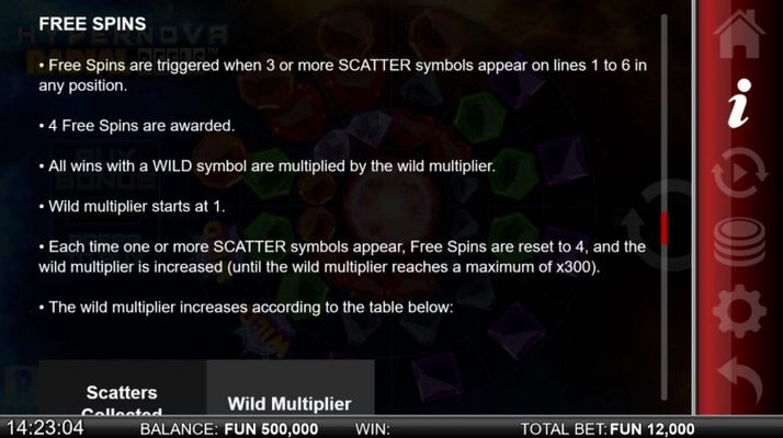 Free Spin Feature Rules