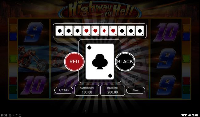 Red or Black Gamble feature