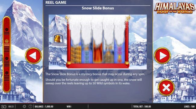 Snow Slide Bonus